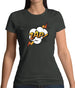 Zap! Word Art Womens T-Shirt