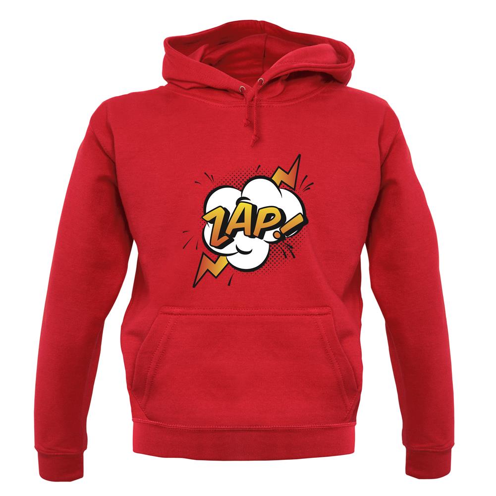 Zap! Word Art unisex hoodie