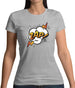 Zap! Word Art Womens T-Shirt