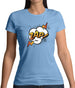 Zap! Word Art Womens T-Shirt