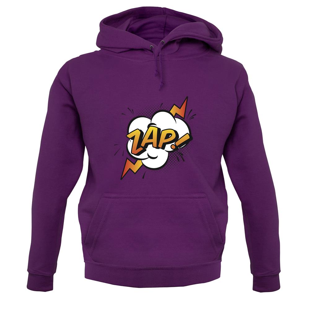Zap! Word Art unisex hoodie