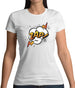 Zap! Word Art Womens T-Shirt