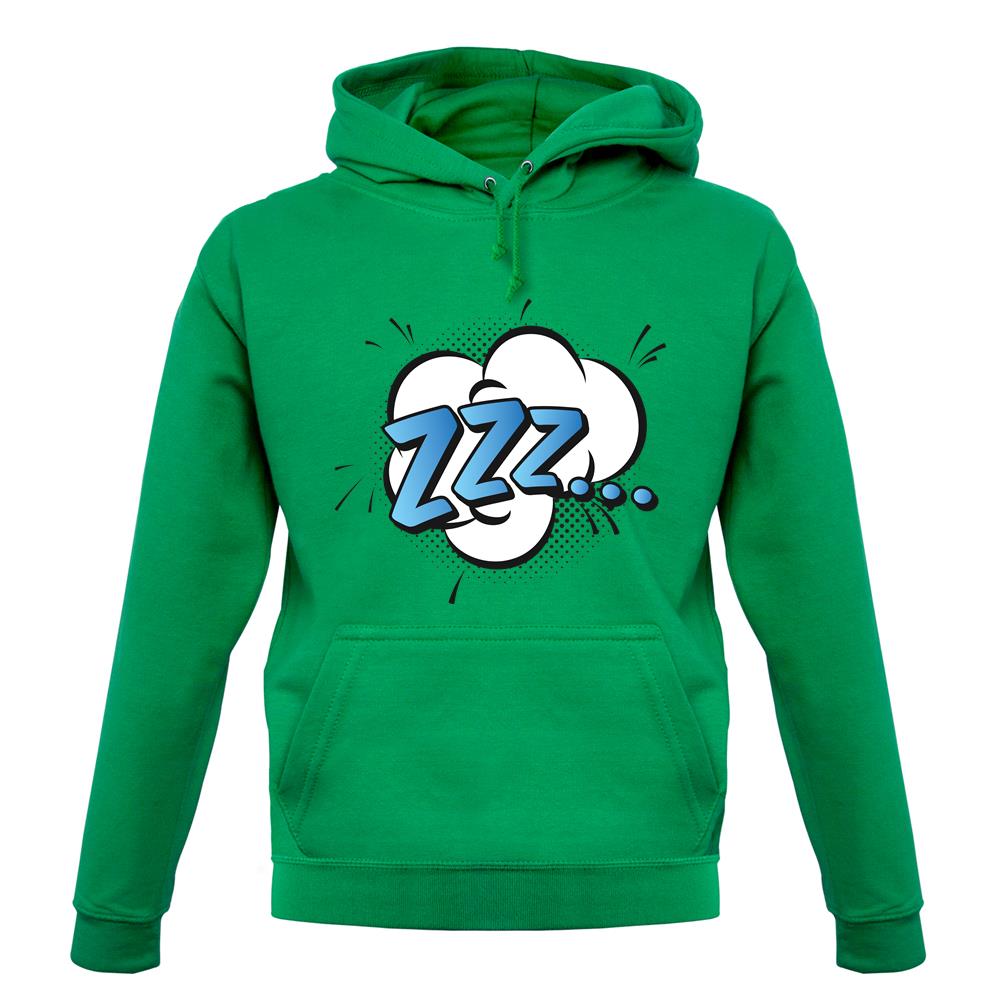 Zzz! Word Art unisex hoodie