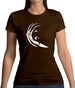 Surfer Swoosh Womens T-Shirt