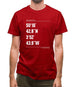 Surfing Coordinates Bantham Mens T-Shirt