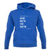 Surfing Coordinates Biarritz unisex hoodie