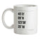 Surfing Coordinates Capelookout Ceramic Mug