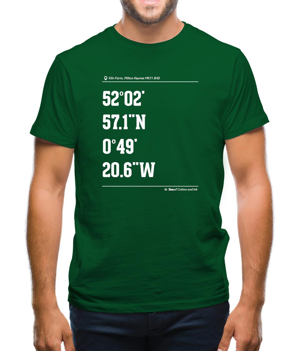 Surfing Coordinates Dressdown Mens T-Shirt