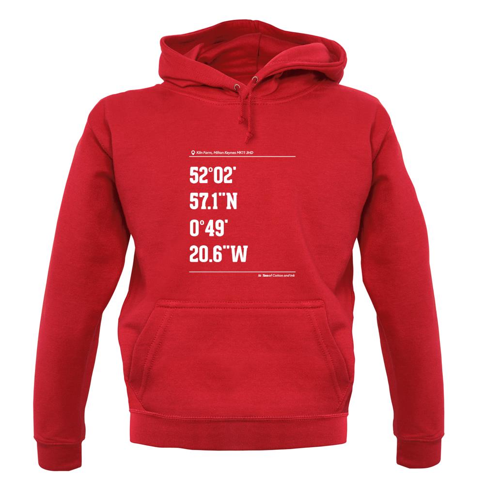 Surfing Coordinates Dressdown unisex hoodie