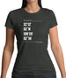 Surfing Coordinates Hanaleiba Womens T-Shirt