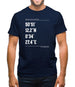 Surfing Coordinates Hastings Mens T-Shirt