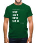 Surfing Coordinates Huntington Beach Mens T-Shirt