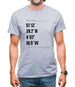 Surfing Coordinates Ilfracombe Mens T-Shirt