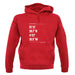 Surfing Coordinates Ilfracombe unisex hoodie