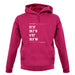 Surfing Coordinates Ilfracombe unisex hoodie