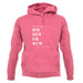 Surfing Coordinates Llandudno unisex hoodie