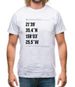 Surfing Coordinates Logcabins Mens T-Shirt