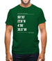 Surfing Coordinates Padstow Mens T-Shirt