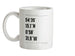 Surfing Coordinates Saltburn Ceramic Mug