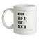 Surfing Coordinates Sansebastian Ceramic Mug