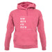 Surfing Coordinates Saunton Sands unisex hoodie