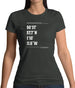 Surfing Coordinates Shanklin Womens T-Shirt