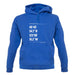 Surfing Coordinates Smuggler Cove unisex hoodie