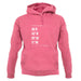 Surfing Coordinates Southpadre Island unisex hoodie