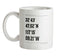 Surfing Coordinates Sunset Cliffs Ceramic Mug