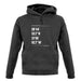 Surfing Coordinates The Bubble unisex hoodie