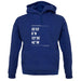 Surfing Coordinates Trestles unisex hoodie