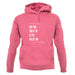 Surfing Coordinates Weymouth unisex hoodie