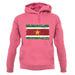 Suriname Grunge Style Flag unisex hoodie