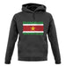 Suriname Grunge Style Flag unisex hoodie