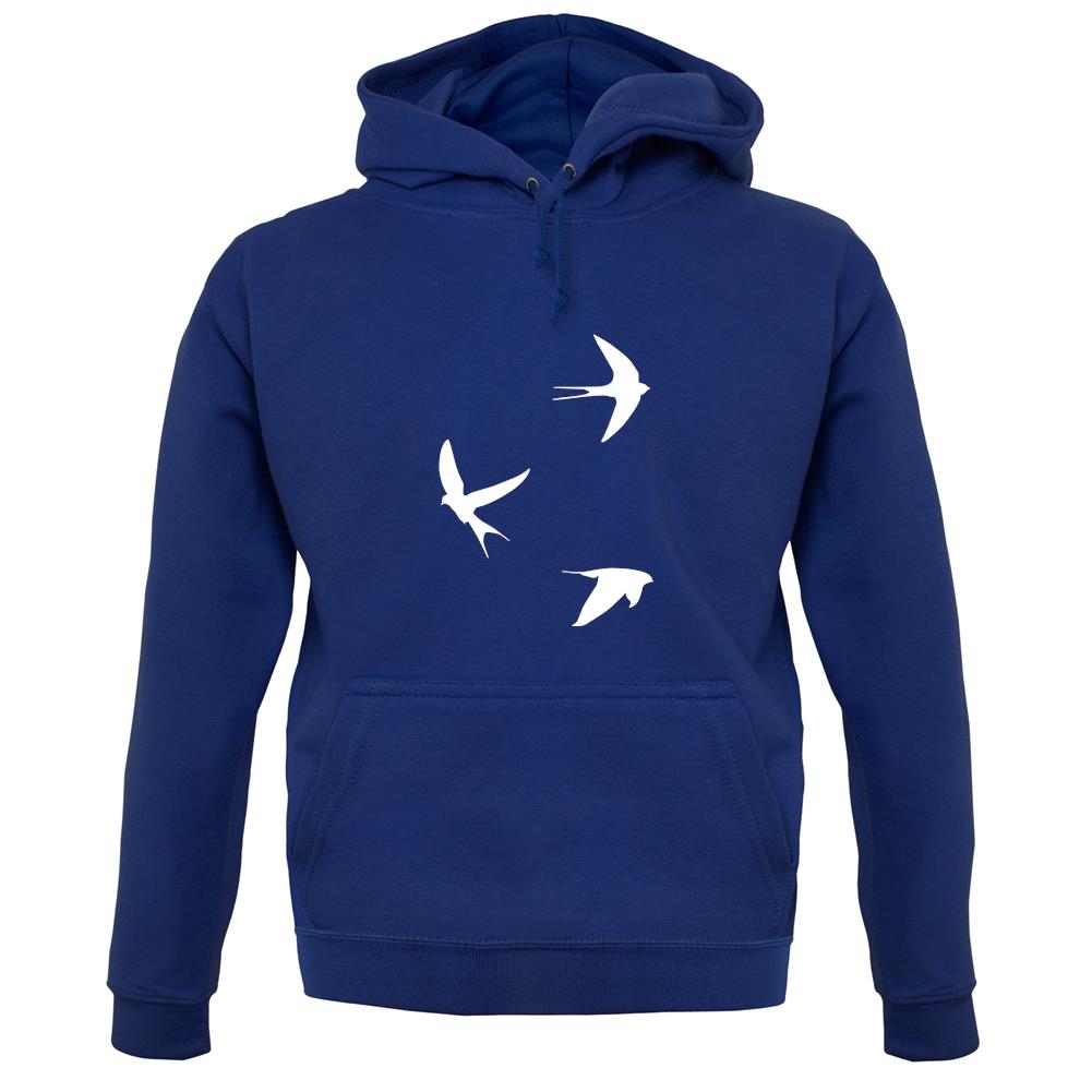 Swallows unisex hoodie