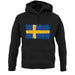 Sweden Grunge Style Flag unisex hoodie