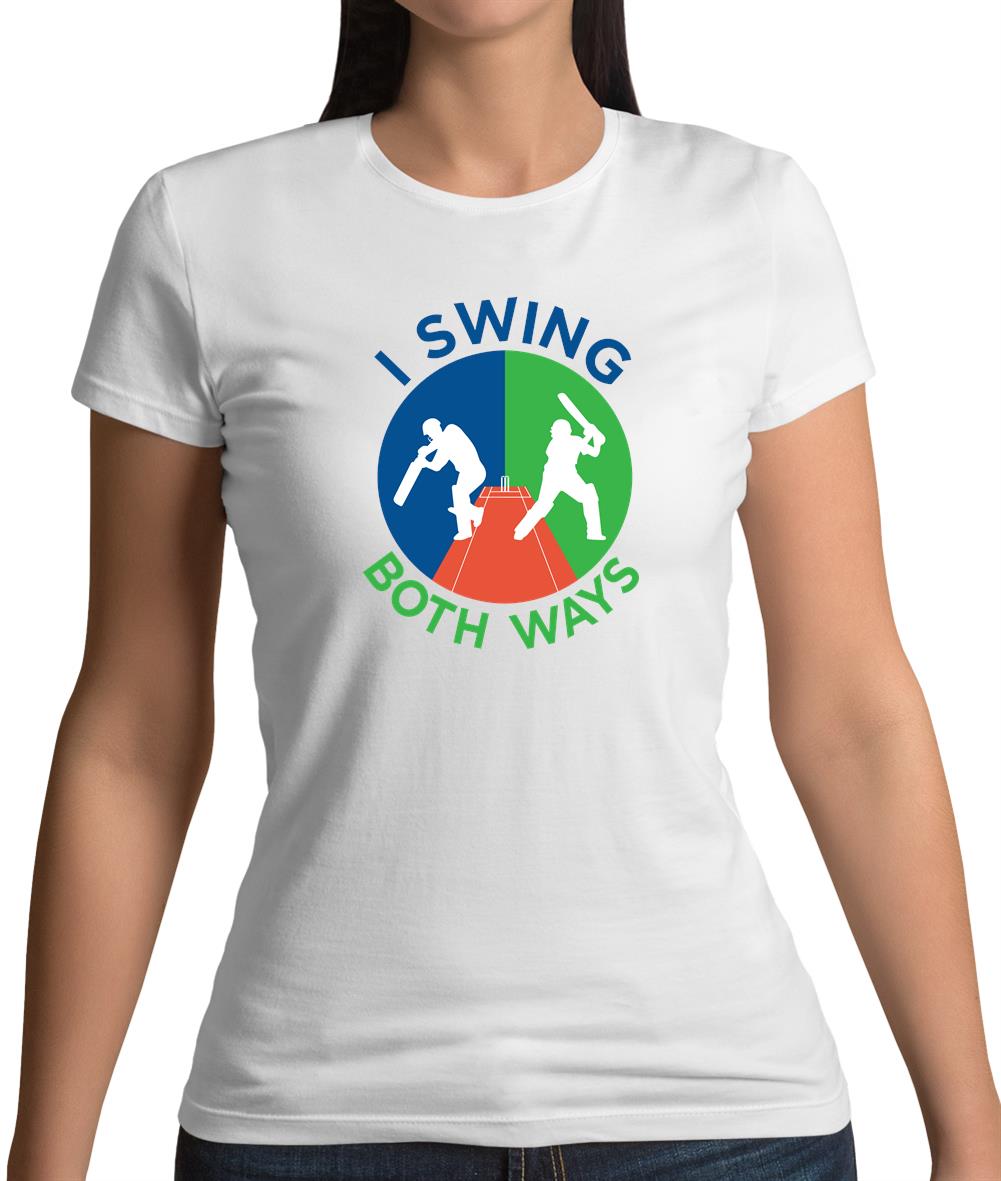 I Swing Both Ways Womens T-Shirt