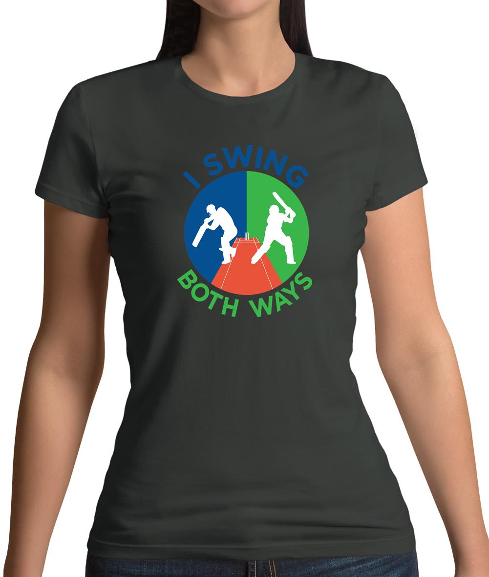 I Swing Both Ways Womens T-Shirt
