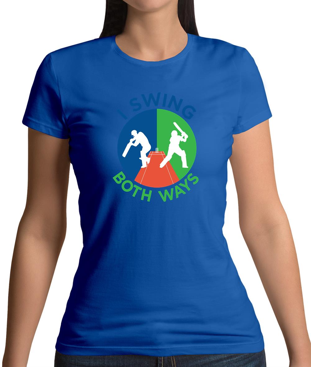 I Swing Both Ways Womens T-Shirt