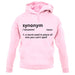 Synonym A Word In Place Of One You Can't Spell unisex hoodie