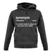 Synonym A Word In Place Of One You Can't Spell unisex hoodie