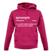 Synonym A Word In Place Of One You Can't Spell unisex hoodie