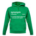 Synonym A Word In Place Of One You Can't Spell unisex hoodie