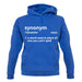 Synonym A Word In Place Of One You Can't Spell unisex hoodie