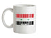 Syria Barcode Style Flag Ceramic Mug