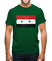 Syria Grunge Style Flag Mens T-Shirt