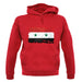 Syria Grunge Style Flag unisex hoodie