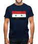 Syria Grunge Style Flag Mens T-Shirt