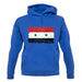 Syria Grunge Style Flag unisex hoodie