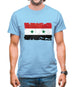 Syria Grunge Style Flag Mens T-Shirt